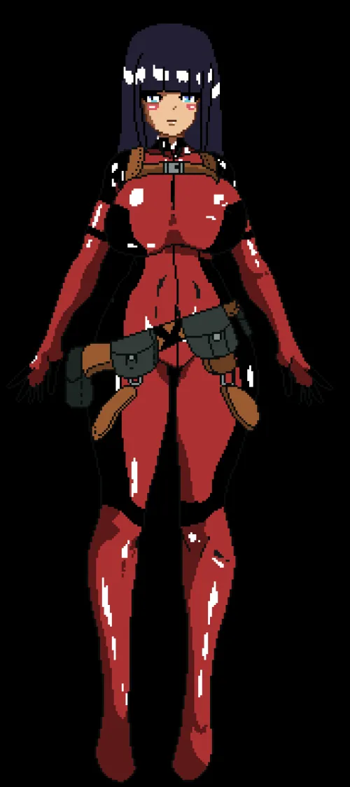 Thumbnail Ladypool Outfit Pixel Art Showcase by Layer_Game_Studio