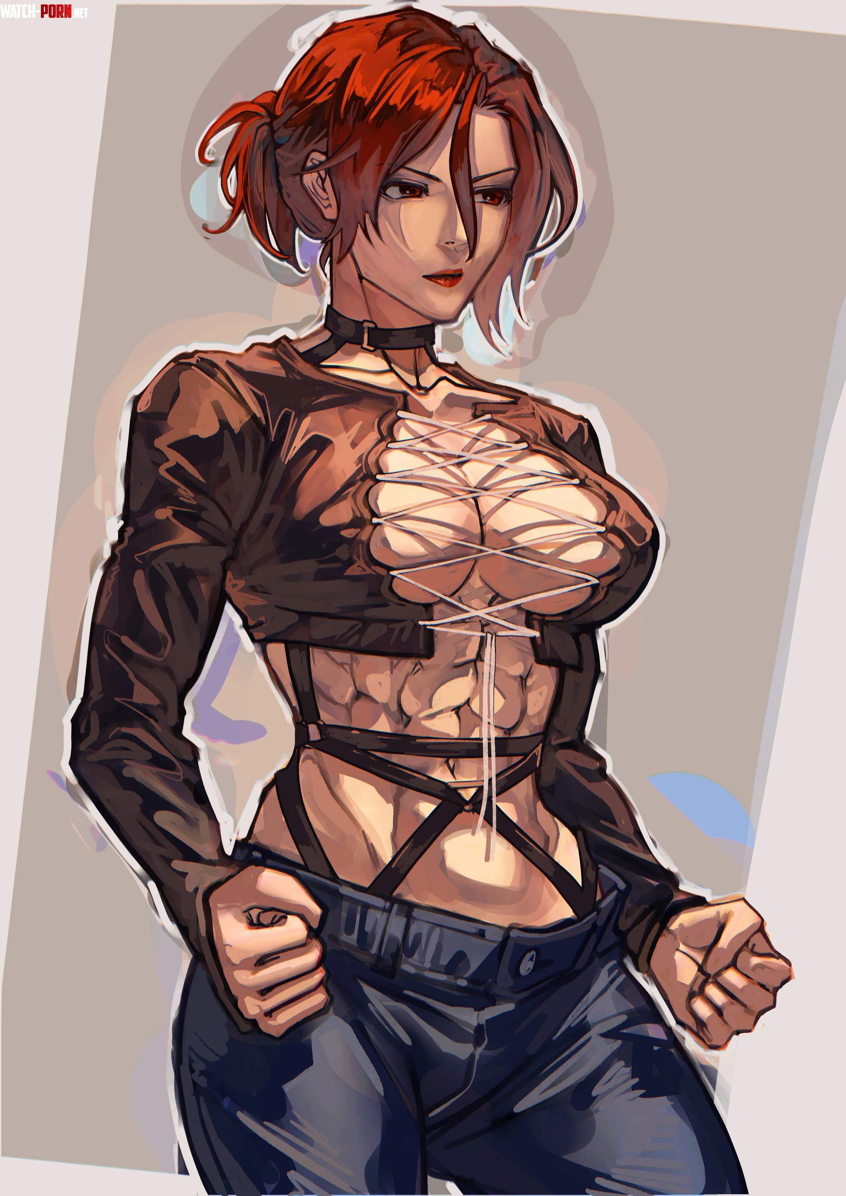Vanessa Syachiiro King of Fighters  by Throwawheylmao