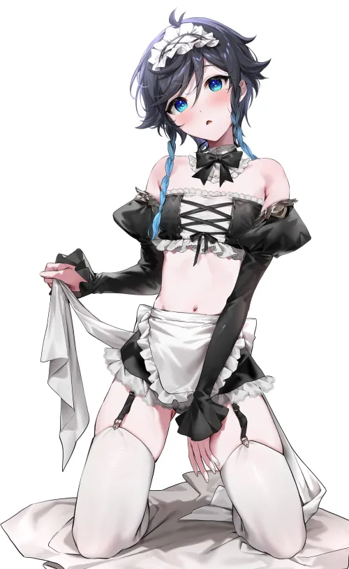 Thumbnail The Cutest Maid Ever by pedoro_pedoro: A Delightful Read in the CuteTraps Category