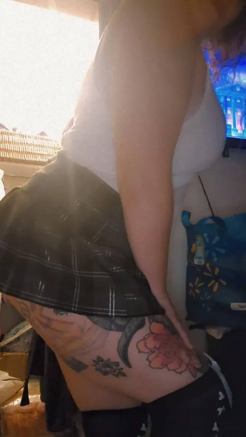 Thumbnail Thigh Highs & School Girl Skirts Combo | [deleted]
