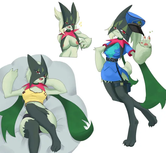 Thumbnail Exploring Meowscarada: Different Moments by DeniNeto in MonsterGirl