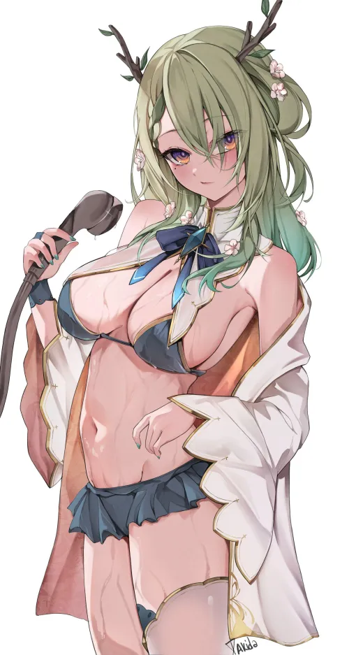 Thumbnail Ceres Fauna Hololve: A Fascinating Read by CheetahSperm18 in the AnimeMidriff Genre