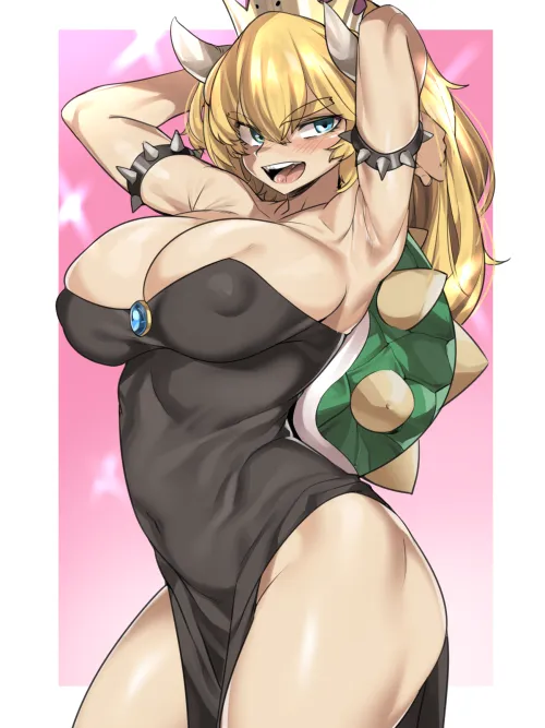Thumbnail Unveiling Bowsette in UREC Super Mario Bros for Anime Armpits Fans