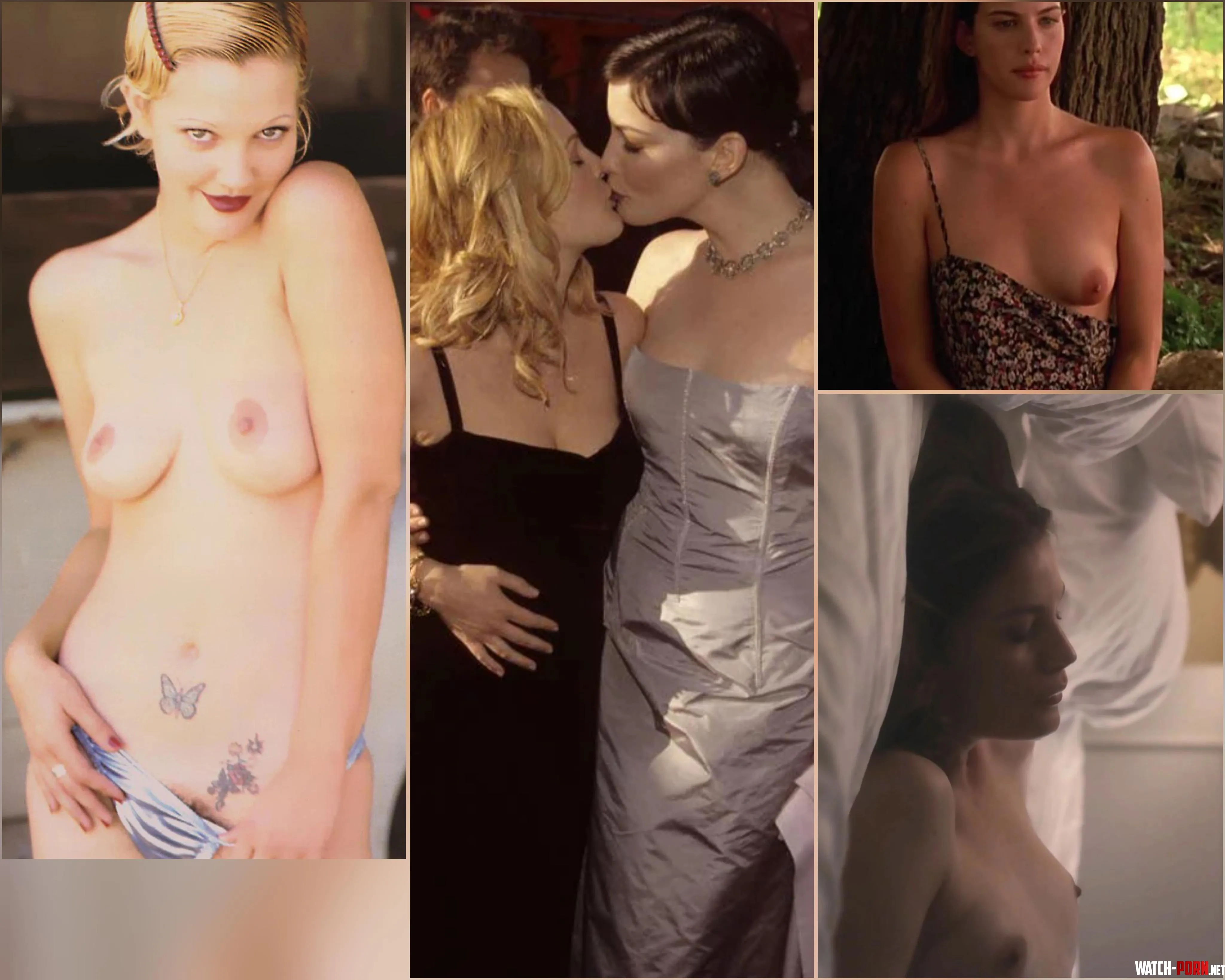 OnOff Groups Drew Barrymore and Liv Tyler  by Warglord