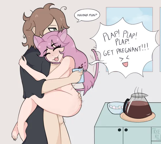 Thumbnail Clingy Cat Girlfriend - A Nekomimi Love Story by Kye_Ki