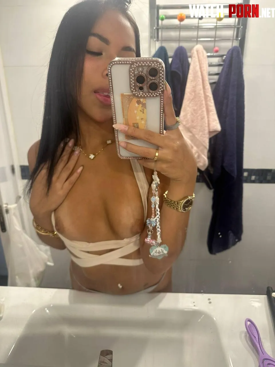 Tell me the first word that came to your mind when you saw my breasts by Lynnasworld