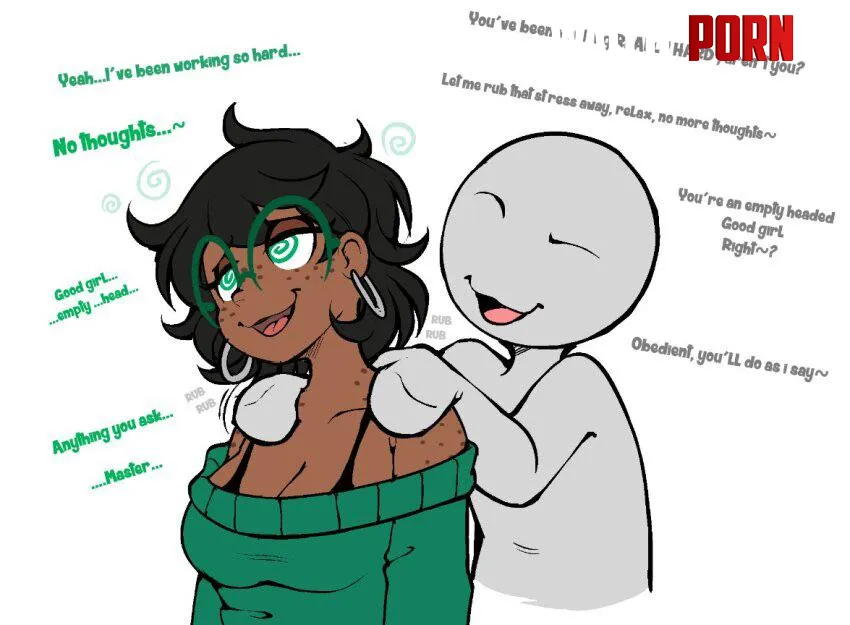Just relax no thoughts good girl sweaterbrat by Random-Guys1