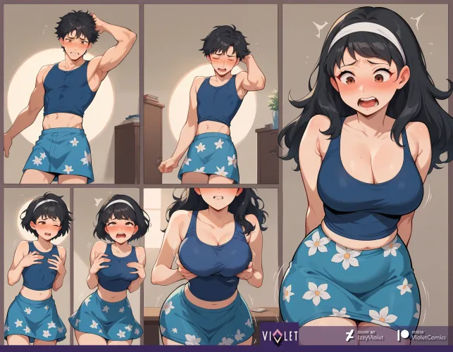 Thumbnail Looks Better Than Expected by Izzy_Violet - Gender Transformation Surprises