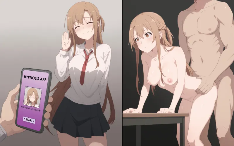Thumbnail Mesmerizing Asuna: Hypnotic Saohentai Encounter