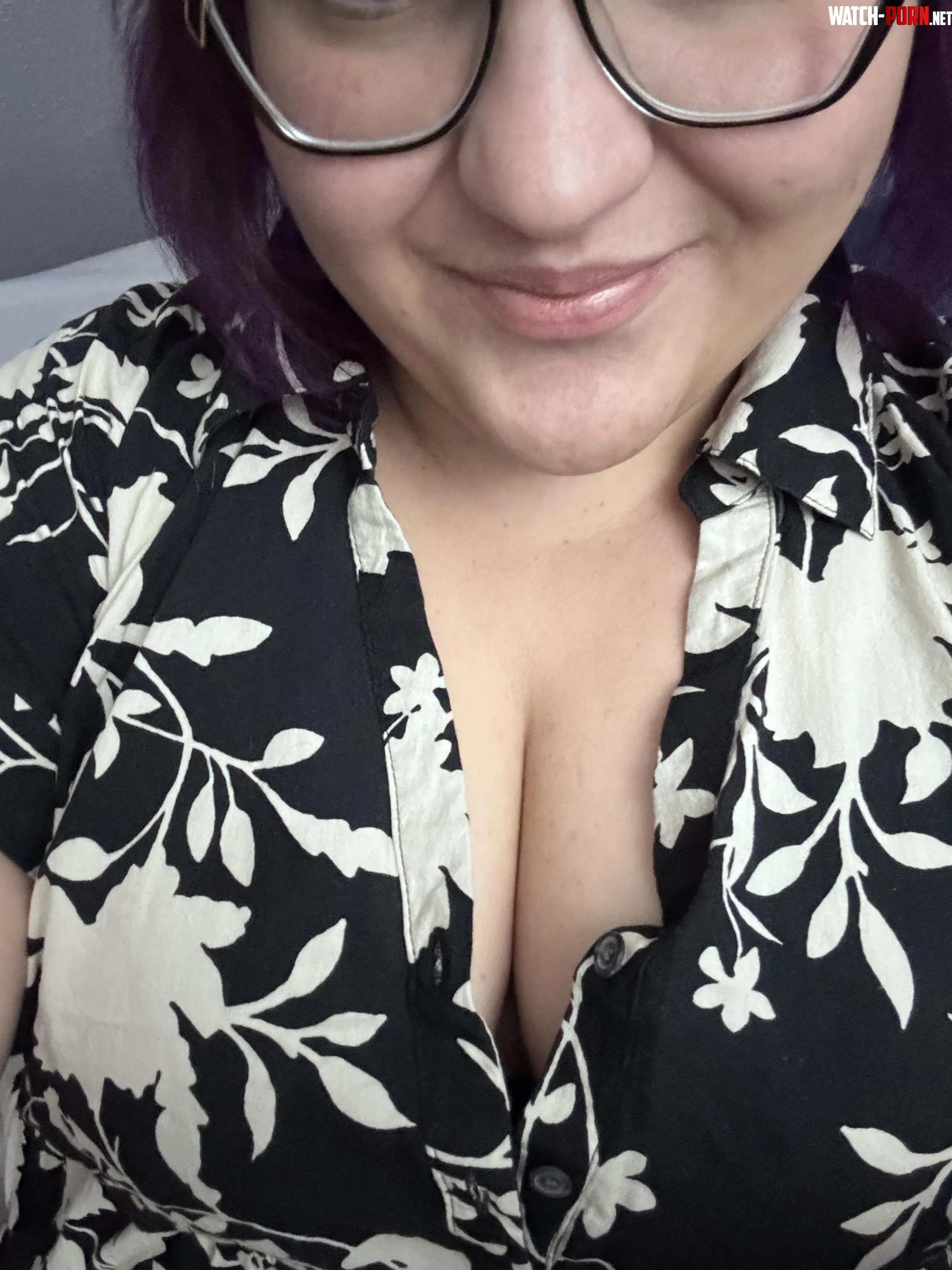 Just a little cleavage for church  by bellatrixie7-1