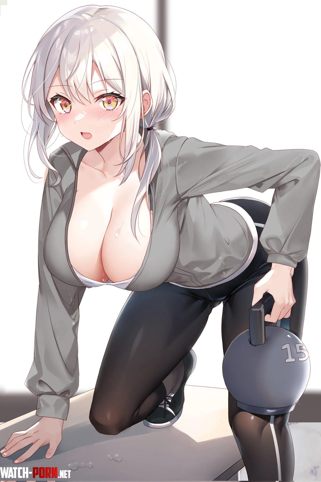 Kettlebell Training Artists Original by CheetahSperm18