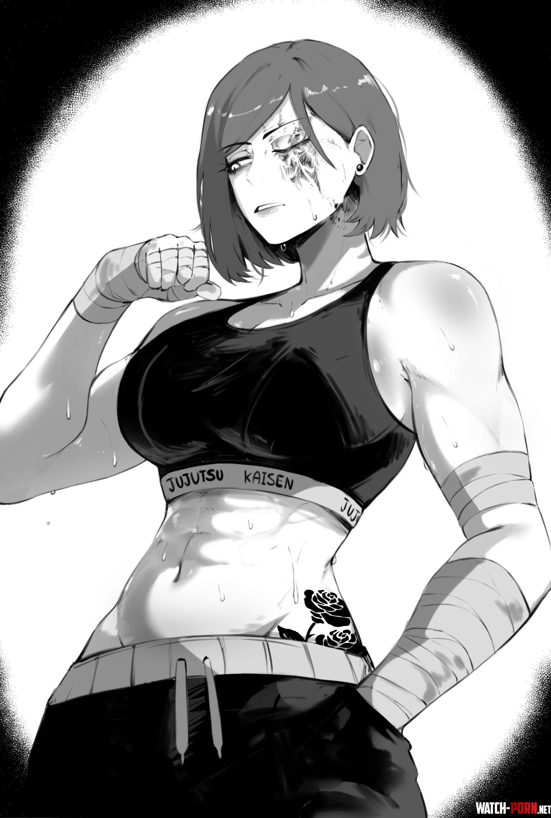 Nobara as a fighter masoq095 by TheTMoneyMan
