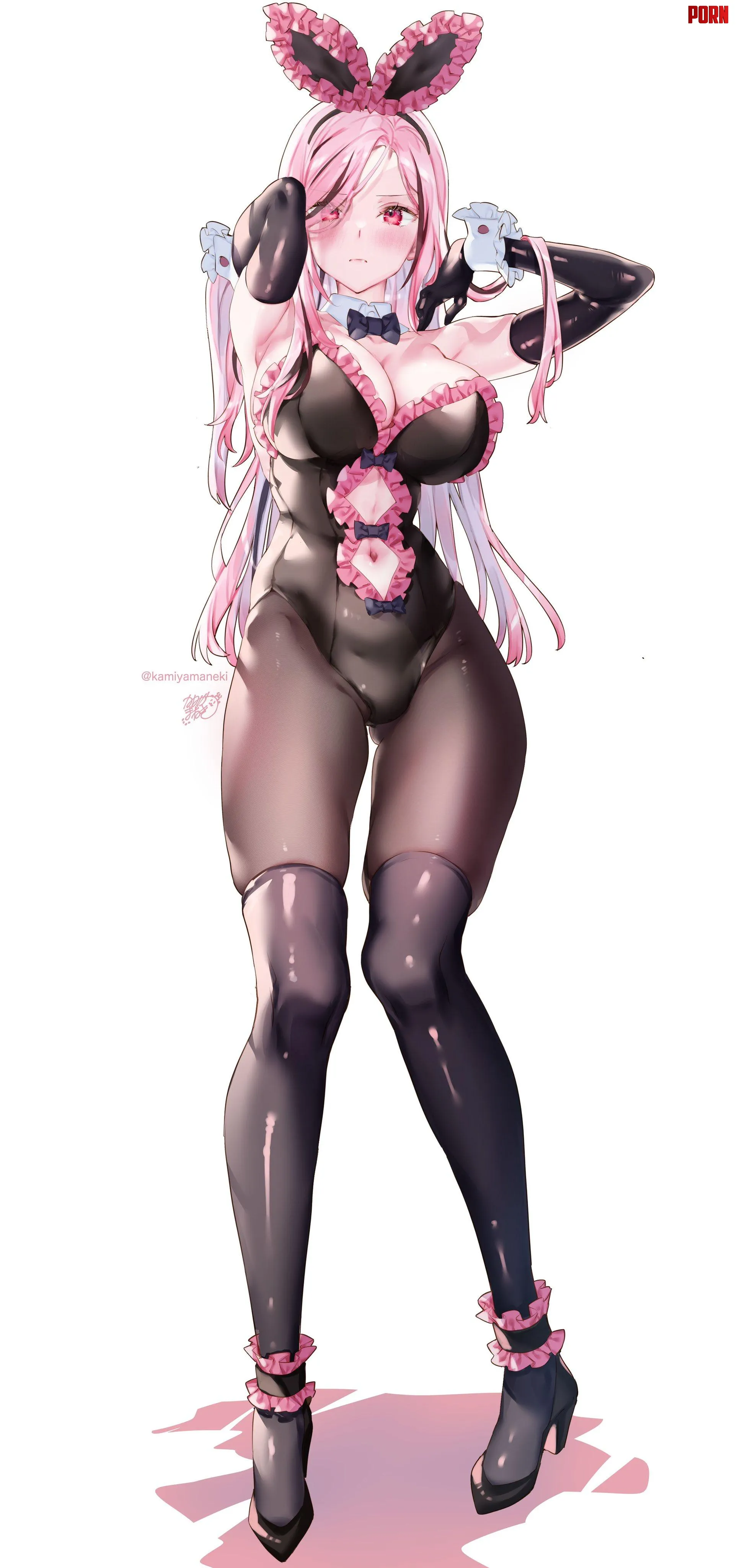 Bunny Mori Calliope Hololive by CheetahSperm18