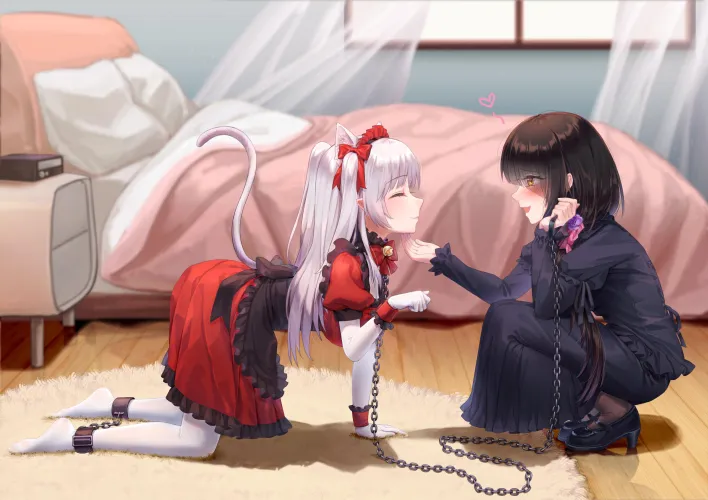 Thumbnail Discovering New Collar Sensations - Rino's Nekomimi Experience
