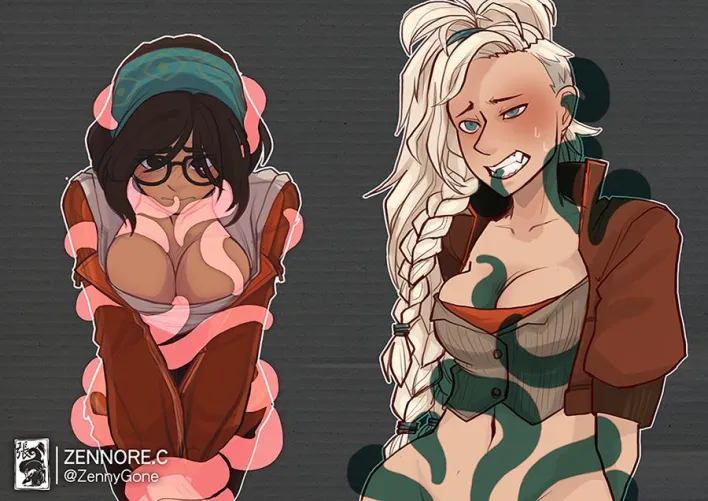 Thumbnail Gemma and Alma's Wild Exploration by Senpaiman | Tentai