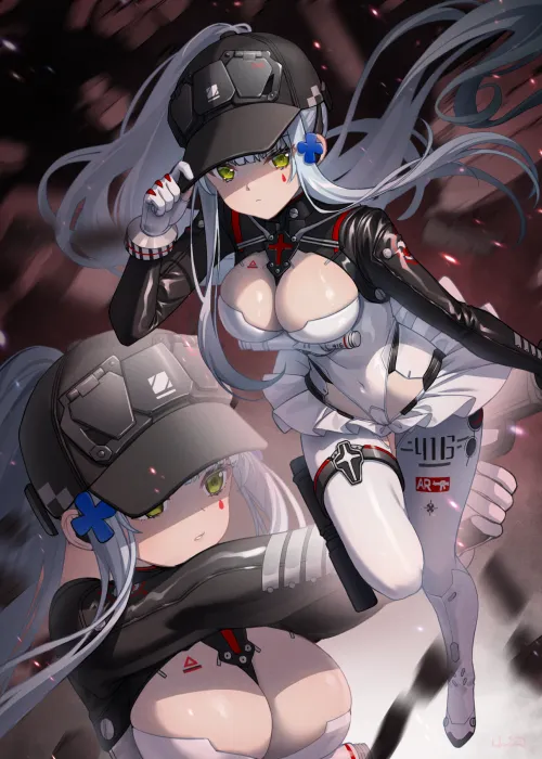 Thumbnail Hk416 Girls Frontline - CheetahSperm18's Styling