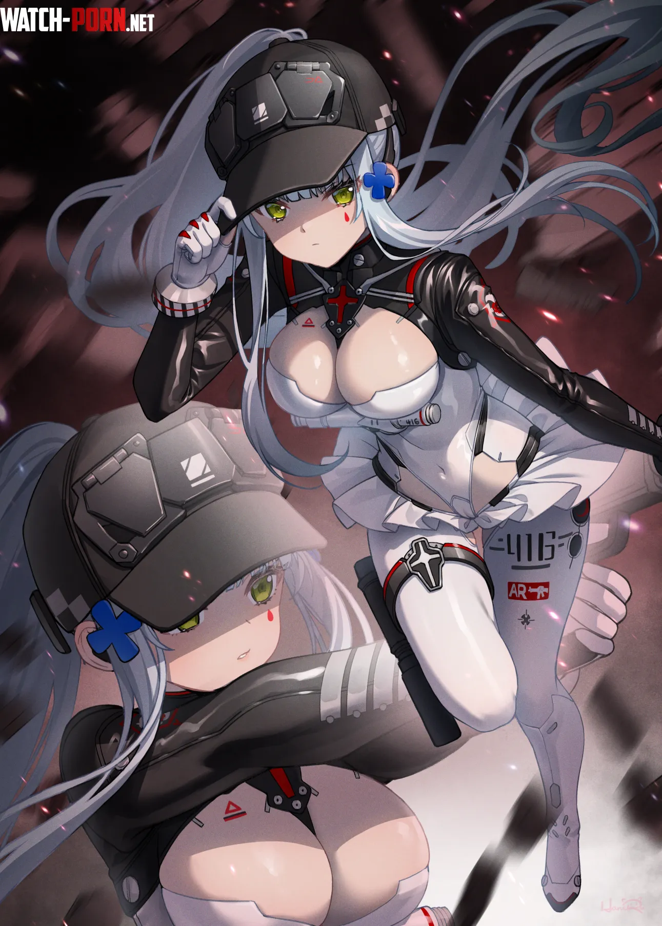 Hk416 Girls Frontline by CheetahSperm18