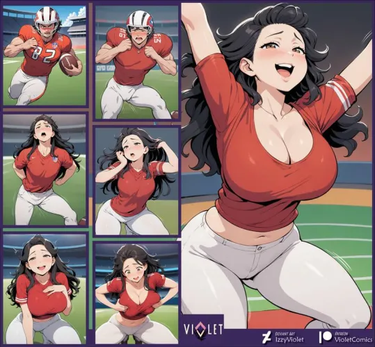 Thumbnail After the Big Game Transformation Story by Izzy_Violet | Gender Transformation