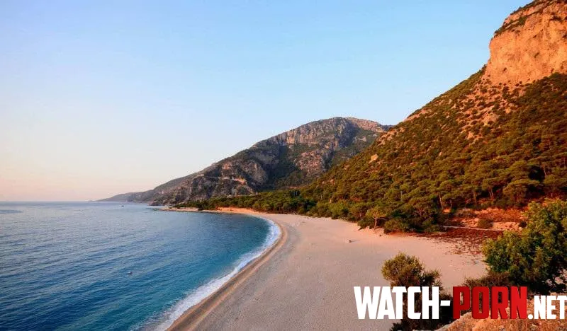 Beautiful nature and mountains near the beach in Turkey by Tangcityshop