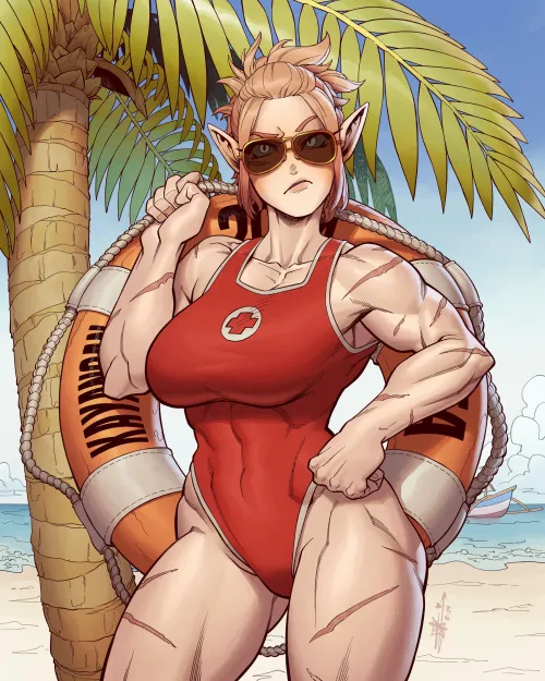 Thumbnail Beach Episode Feona by JosephVirtuoso | fitdrawngirls