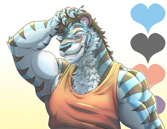 Thumbnail Hey Tiger - Dive into Furry Art by Lopsided-Card4850 | Furry