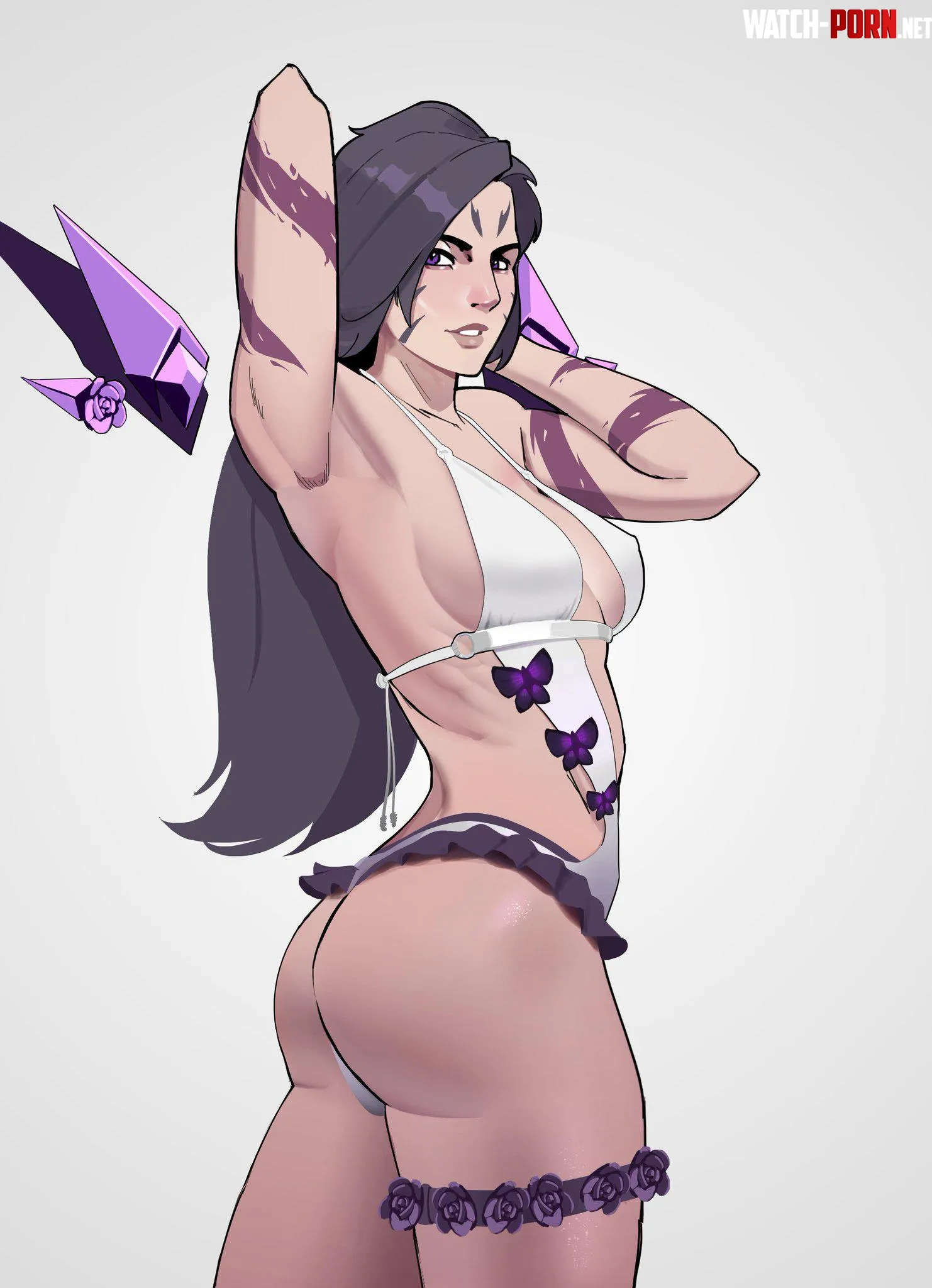 Kaisa showing her New Bikini RepulssiveMaid by Knight_Prime_4597
