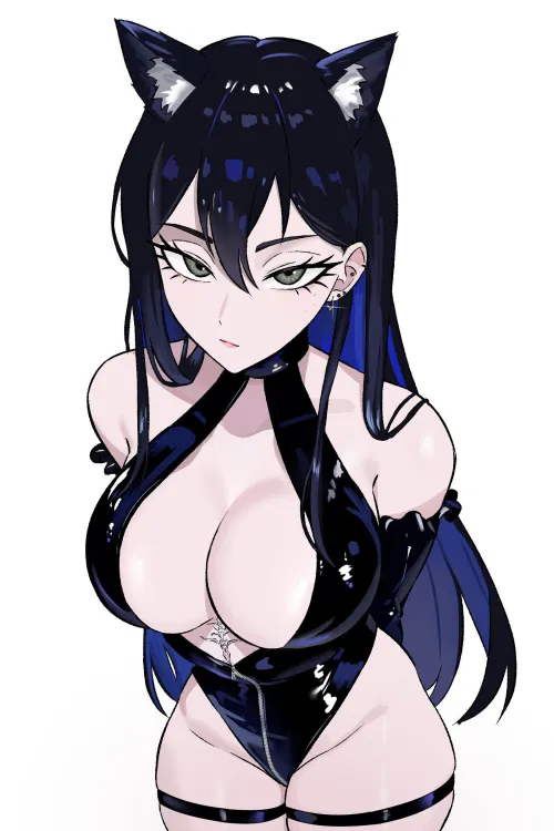 Thumbnail Embrace the Mystery of a Black Cat Suit | Animebodysuits