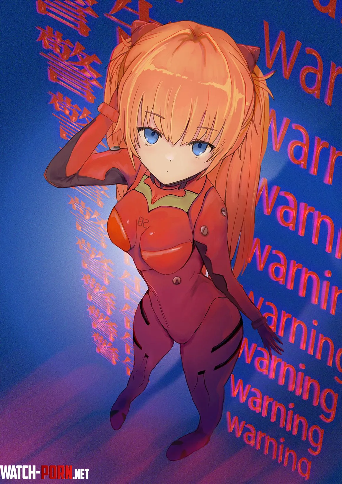 Asuka Evangelion by CheetahSperm18