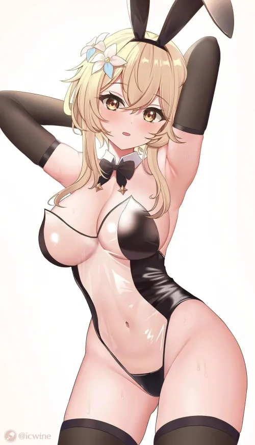 Thumbnail Lumine's Bunny Outfit Style by marxsander2016 - animebodysuits