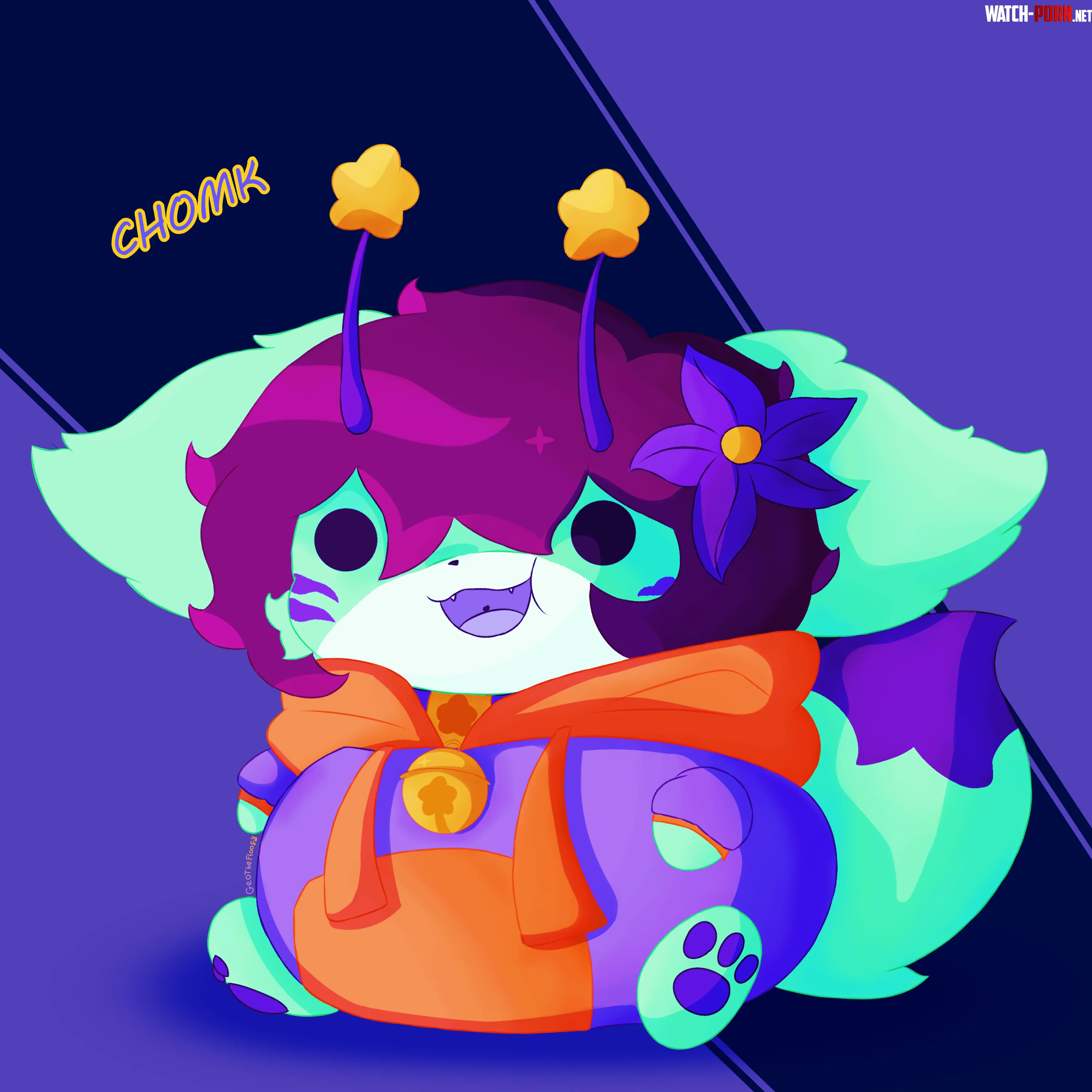 Bro ate too much Onion Rings gt3  by GeoTheFloofy