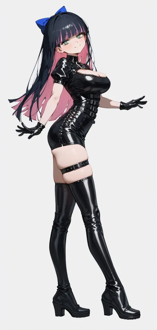 Thumbnail Stocking Anarchy Panty amp Stocking Anime Bodysuit by CheetahSperm18