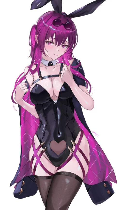 Thumbnail Bunny Kafka Honkai Star Rail Anime Bodysuit by CheetahSperm18