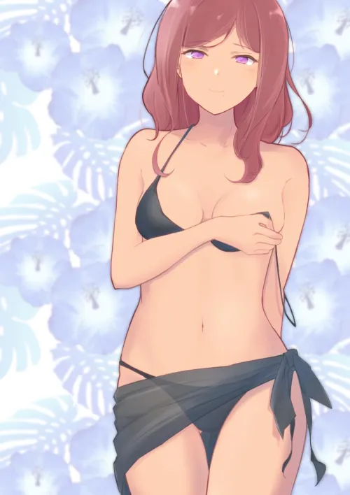 Thumbnail Maki's Mother in Love Live Showcase - Xwrecker's Swimsuit Hentai Tribute