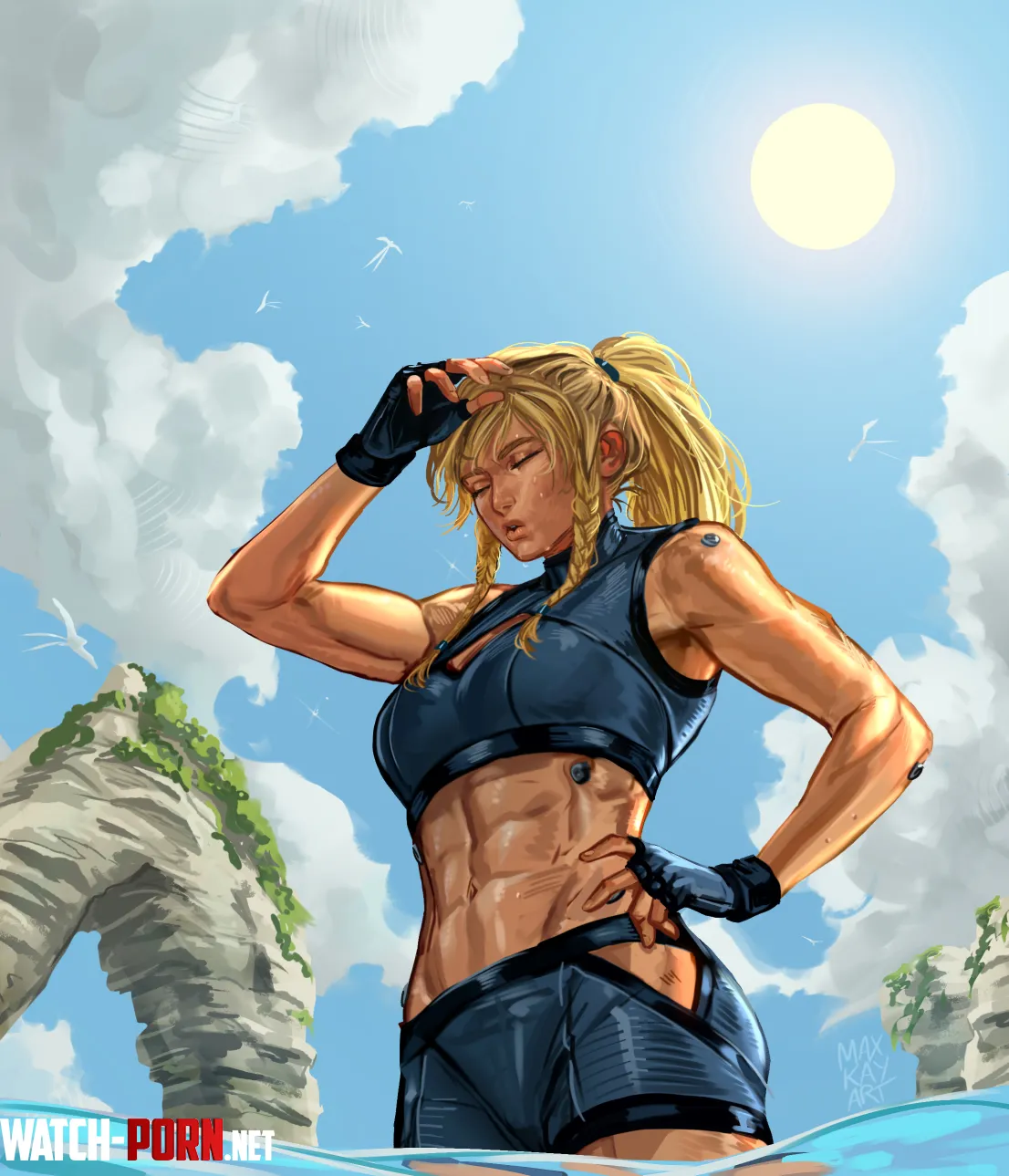 Samus Max Kay Metroid by Kuro-Oji