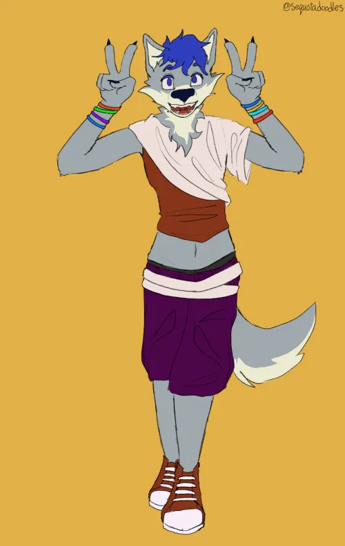 Thumbnail Peaceful Art by SequoiaDoodles | furry