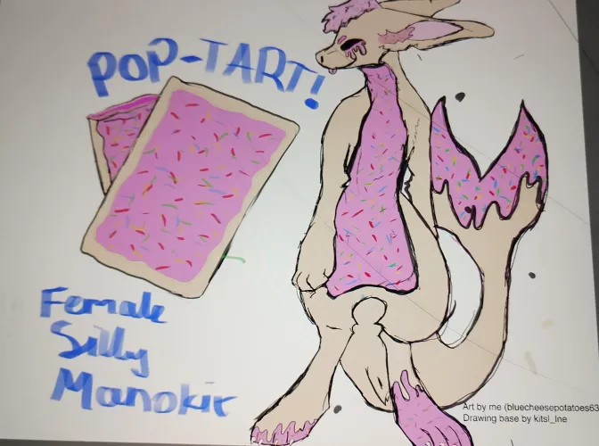 Thumbnail Meet Poptart: Unveiling My New Fursona by Bluecheesepotatoes63