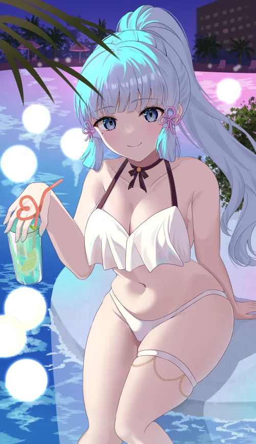 Thumbnail Ayaka Offering a Drink: Relaxation Tips by marxsander2016