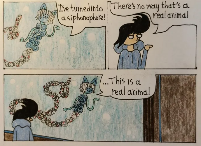Thumbnail Siphonophore Art by MrMoor2007 - Furry Creations