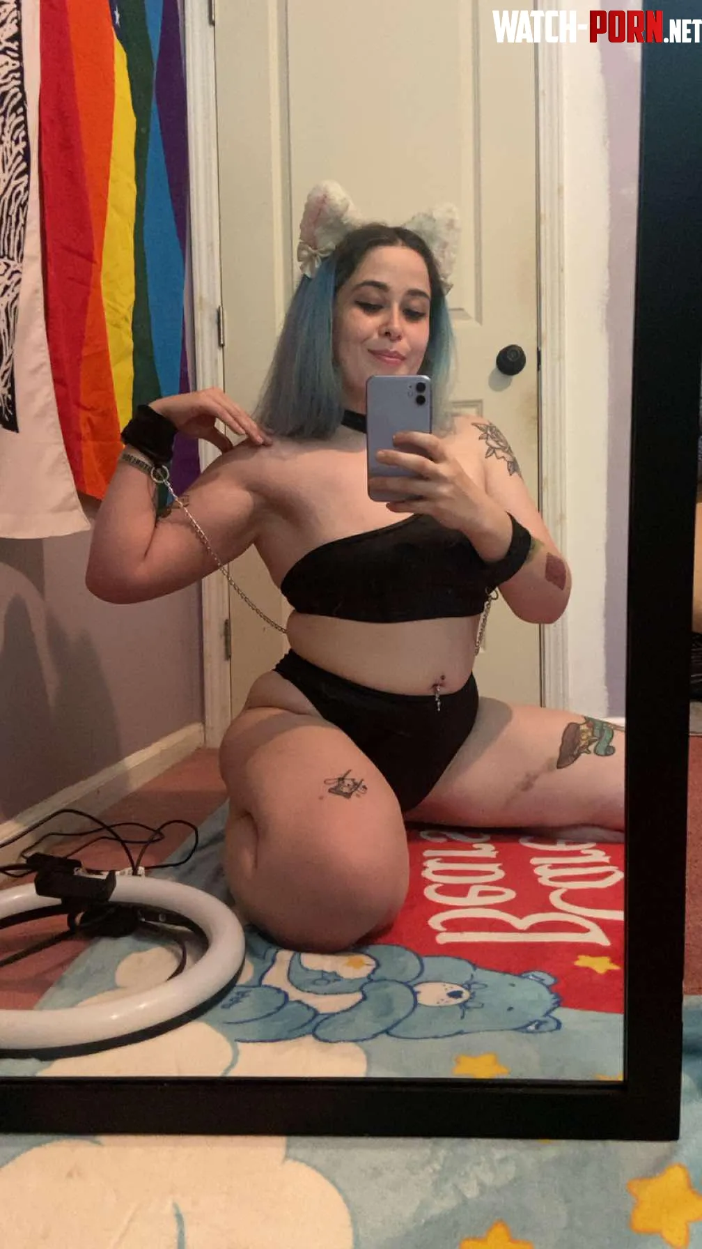 This kitty is ready to play   who wants to be my dom by Standard-Public-5440