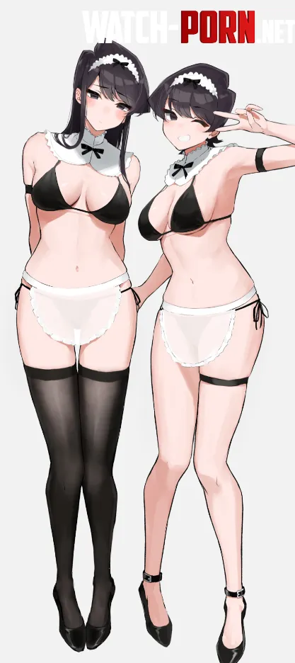 Komi Shouko amp Komi Shuuko Komisan wa komyushou desu Takitan by Hilla_Jui