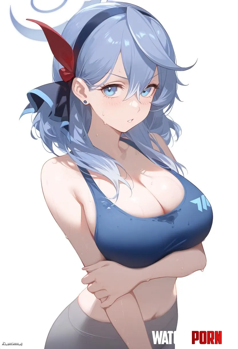 Ako Amau Blue Archive by CheetahSperm18