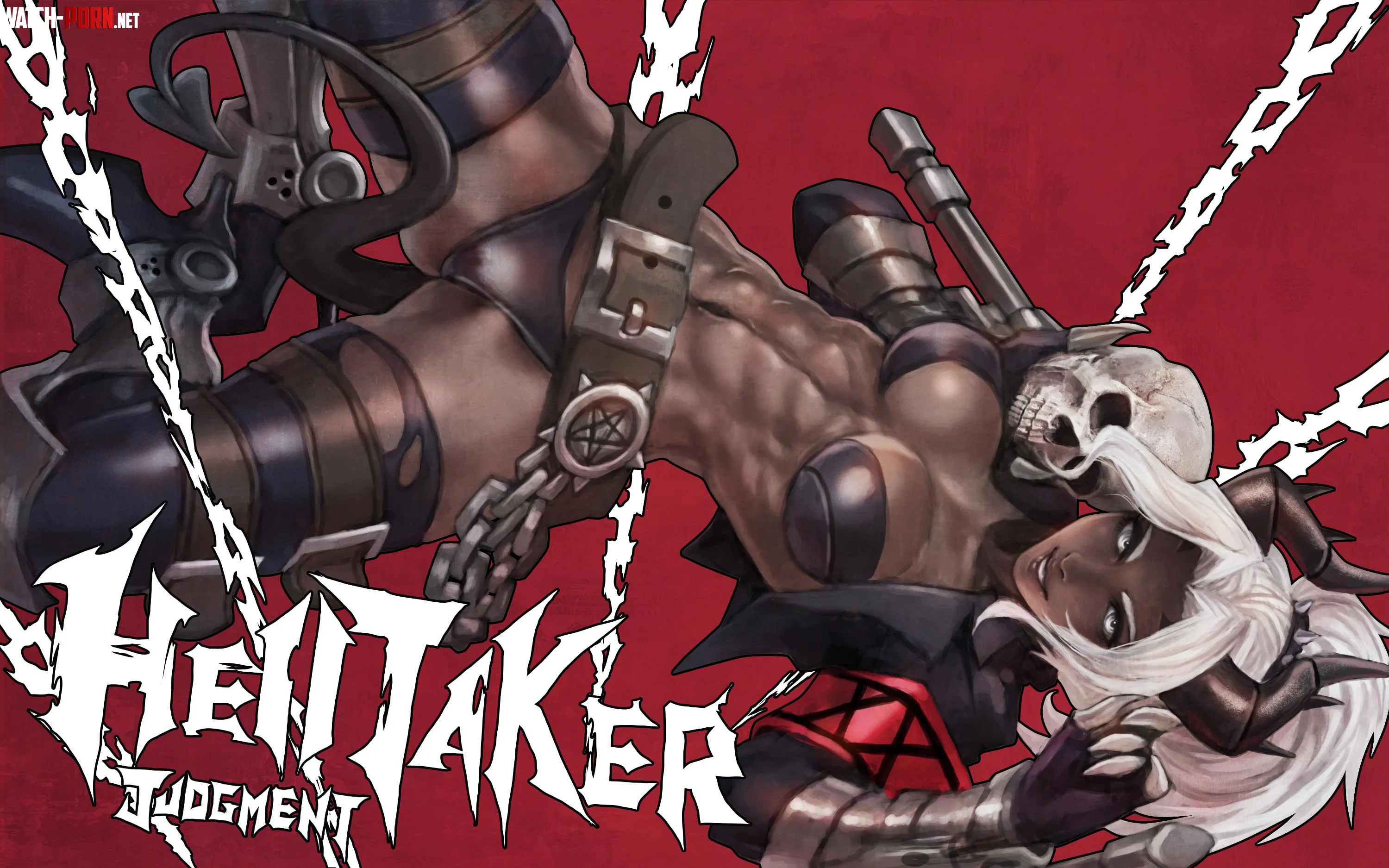 Judgement Monori Rogue Helltaker by Kuro-Oji