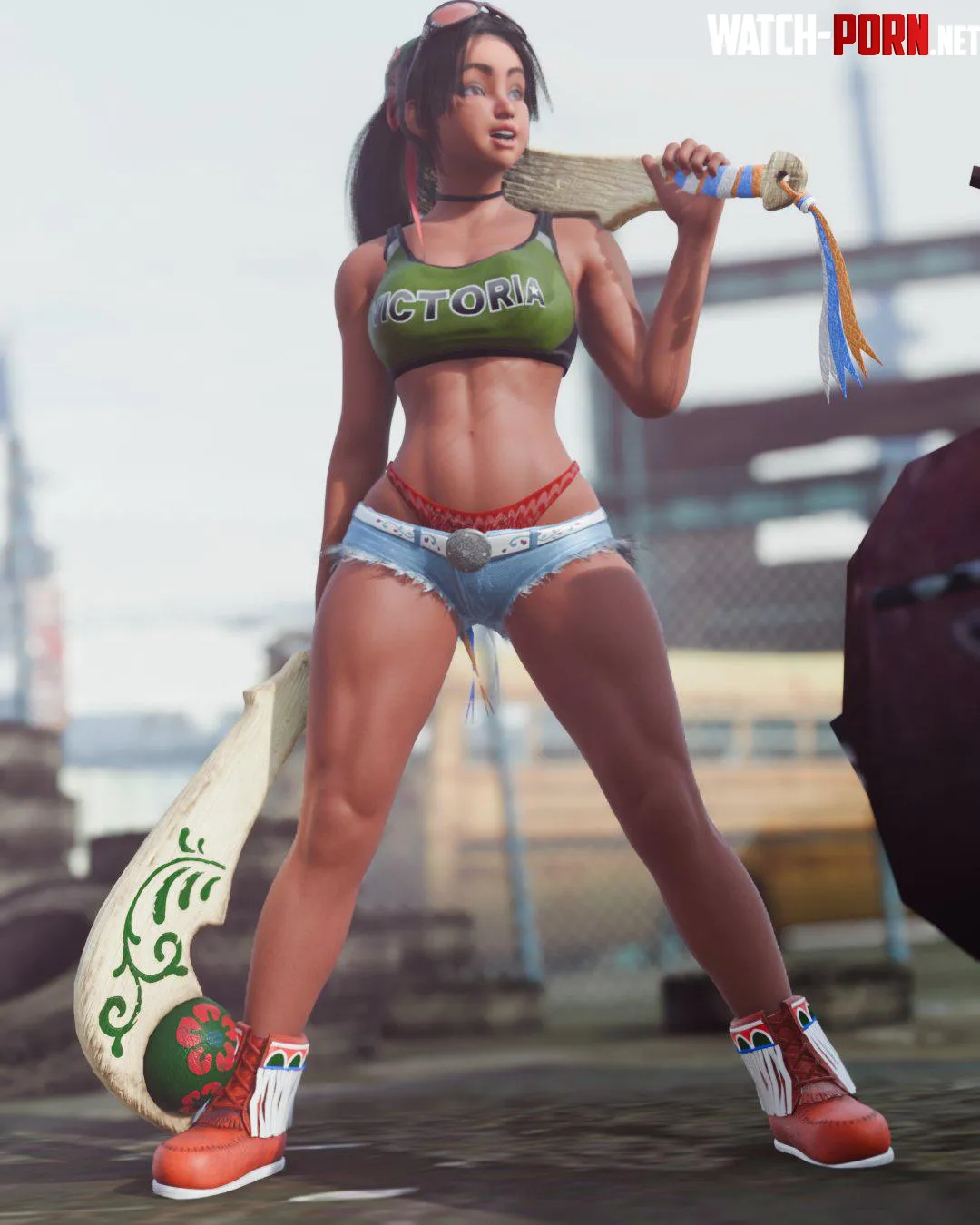 Lily  Tourist RougeNine Street Fighter by Kuro-Oji