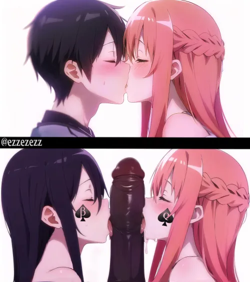 Thumbnail Kirito and Asuna Together: saohentai by Ok-Material7280
