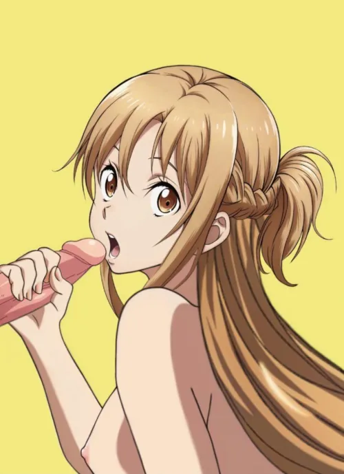 Thumbnail Asuna's Expertise: Mastering The Art of Giving Head - saohentai