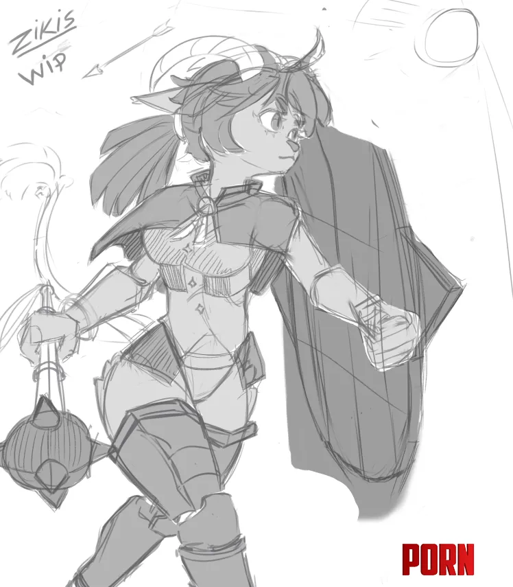 WIP What Do You Think of Her Design art by me by Ill-Mushroom-3761
