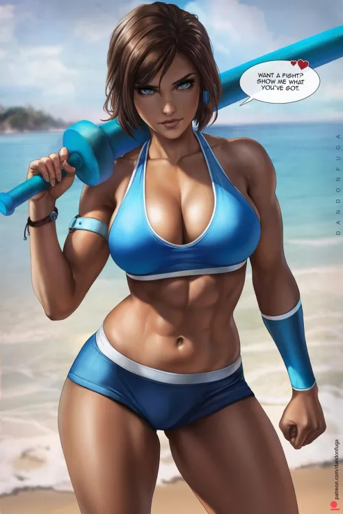 Thumbnail Beachqueen Korra: The Legend of Korra Swimsuit Fun by Kuro-Oji