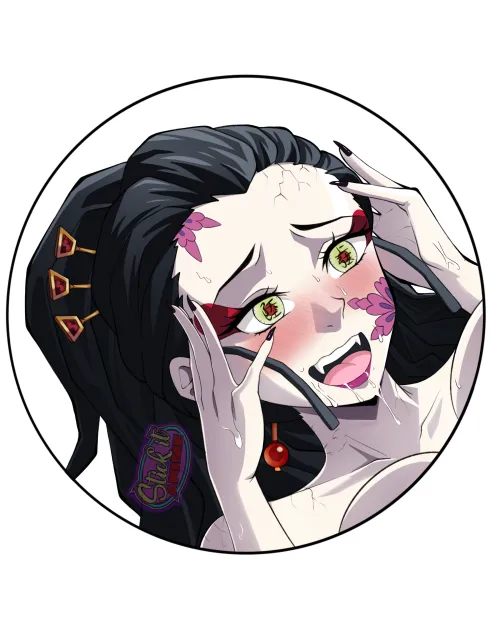 Thumbnail Demon Slayer Ahegao Pillowcase - Stickitanime