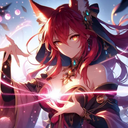 Thumbnail Sorceress Kitty Unveiled - Pussception's Nekomimi Magic