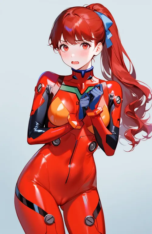 Thumbnail Persona 5's Plugsuit Kasumi Design by CheetahSperm18 | Anime Bodysuits
